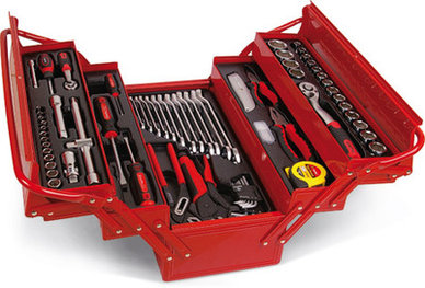 AmPro Gereedschapset in AmPro koffer 76-delig, type 40T47131 AmPro Gereedschapset in AmPro koffer 76-delig, type 40T47131