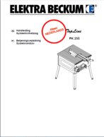Elektra beckum - PK 225 - NL